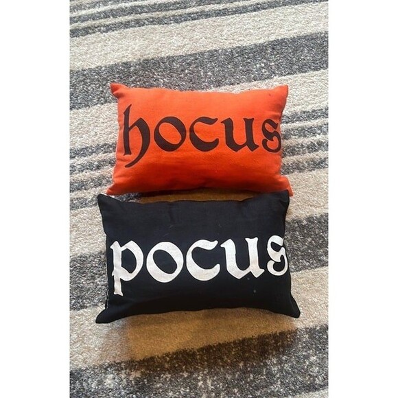 Target Other - Target Halloween Hocus Pocus Pillow Home Decoration Black and Orange